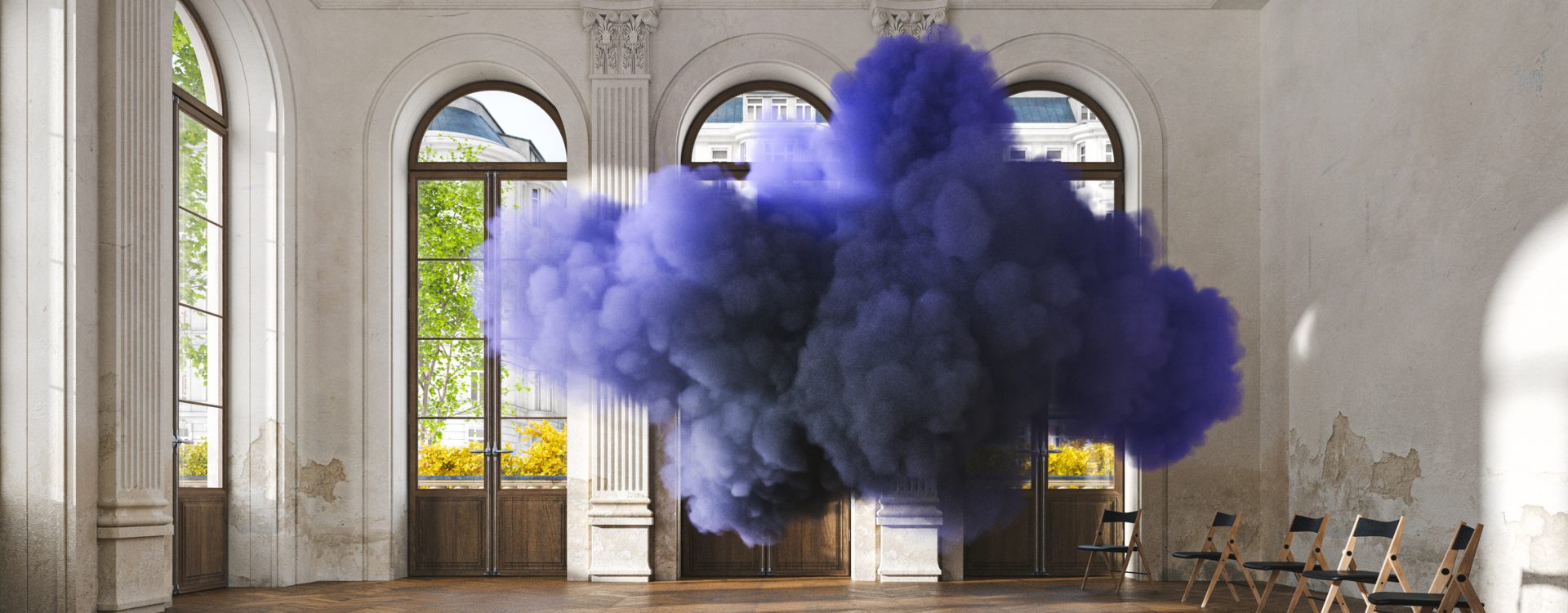 Cloud in the room